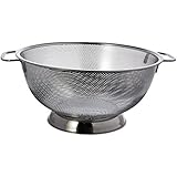 RSVP Precision Pierced Stainless-Steel 5-Quart Colander