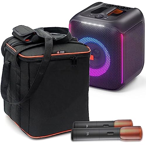 Case Bolsa Bag Polo Culture Compatível com Partybox Encore C/Bolso P/Microfones