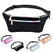 iAbler Holographic Fanny Pack for Women and Men Metallic 80s Shiny Fanny Packs with Adjustable Belt Fashion Waist Bum Bag for Party, Festival, Rave, Hiking, Trip