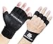 Fit Active Sports Gripper Weight Lifting Gloves with Wrist Wraps - Extra Grip & Padding for Lifting, Gym Workout, Cross Training Fitness, & Weightlifting. for Men & Women. No Calluses