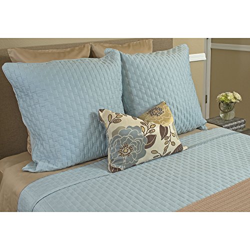 BedVoyage Coverlet, Sky, King