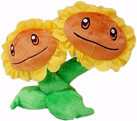 Plants VS Zombies Plush Toy Doll Plants VS Zombies Twin Sunflowers Plush Toy Doll