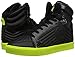 Zumba Women's Street Fashion High Top Dance Workout Shoes Walking, Black, 8