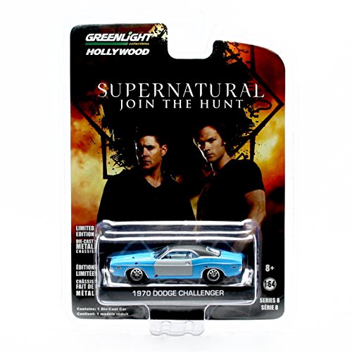 Greenlight Hollywood Series 8 - Supernatural Join The Hunt 1970 Dodge Challenger