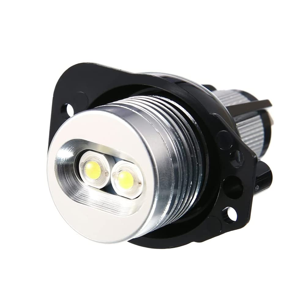 63117161444 Angel Eye Halo Ring LED Marker Light Bulb Xenon White 6W