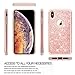 iPhone Xs MAX Case (2018) with Tempered Glass Screen Protector [2 Pack] for Girls Women,LeYi Glitter Bling Dual Layer Protective Phone Case Cover for iPhone Xs MAX (6.5