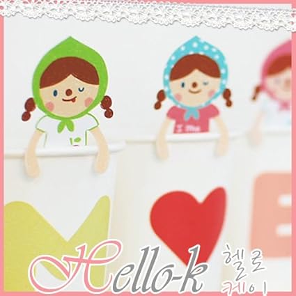 Amazon Co Jp 韓国キャラクターｃｏｃｏｒｉｎｇ ココリング のブックマーク 雑貨 文具 ギフト Korean Selectshop ｈello ｋ 韓国雑貨 Set ホーム キッチン