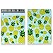 100 Pack of Mighty Gadget (R) Hand Painted Pineapples Designer Poly Mailers by Morgan Lui - 10x13 inch Shipping Envelopes with 2.35 mil Thickness