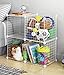 Whitmor Storage Cubes Stackable Interlocking Wire Shelves -White (Set of 4)