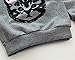 HANYI Baby Kids Set Cats Print Tracksuit +Pants Outfits Set (3T, Gray)