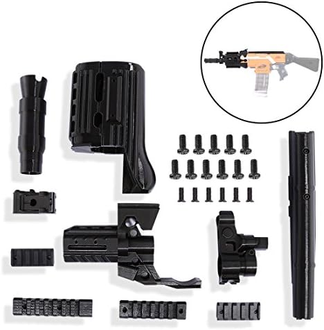 RAVPump Worker f10556 3D Printing NO.105 Series Short Type Modified Kit for Nerf Stryfe (Type-C, Black)