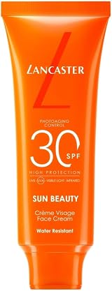 Lancaster Sun Beauty Face Cream SPF30 50ml Broad Spectrum Water Resistant