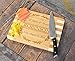 Brew City Engraving - Personalized Custom Laser Engraved Bamboo Cutting Boards for Weddings, Engagements, Anniversary & more!