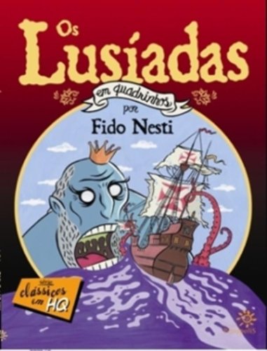 Livro Os Lusíadas em Quadrinhos   Série Clássicos em HQ