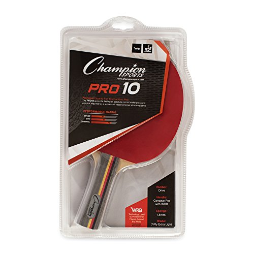 Champion sports pn10 table tennis paddle