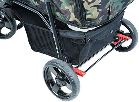 camo dog stroller