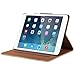 ULAK iPad Air Case, 360 Degrees Rotating Stand Protective Case for iPad Air (2013 Release) Bling Honeycomb Cover with Auto Sleep/Wake Feature (Gold)