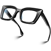 VISOONE Spring Hinge Cat Eye TR90 Blue Light Blocking Glasses with Anti Computer Glare for Women CALIDA