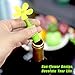 Wine Stoppers, SILIVO Silicone Bottle Stopper Sunflower Shape Wine Plug for Champagne, Beverage, Beer, Wine Saver (3 PCS)