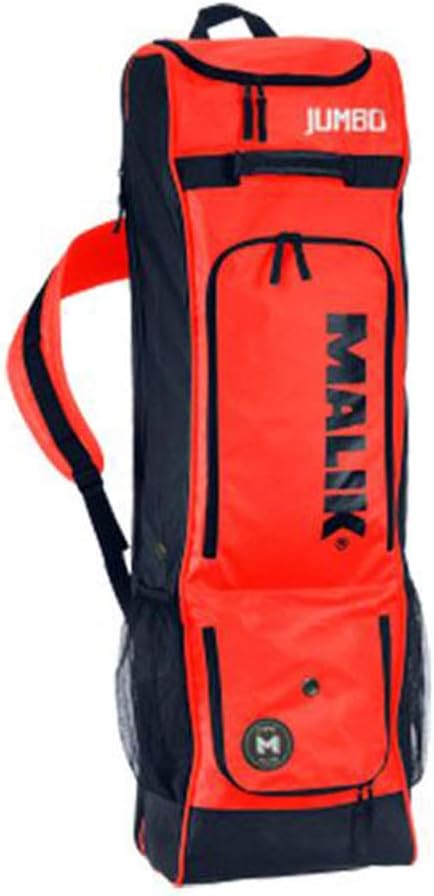 MALIK Field Hockey Stick Jumbo Bag X-Design for Travel & Training | Waterproof, Lightweight, Premium Quality Hockey Travel Sport Bags, Youth Hockey Training Equipment (Blue Jumbo Bag, Bag 1) : Sports & Outdoors