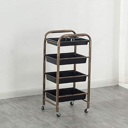 Salon Rolling Storage Trolley Hairdressers Hairdressing Spa Hair