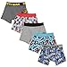 Handcraft Little Boys' Marvel 5 Pack Boxer Brief, Assorted, 4