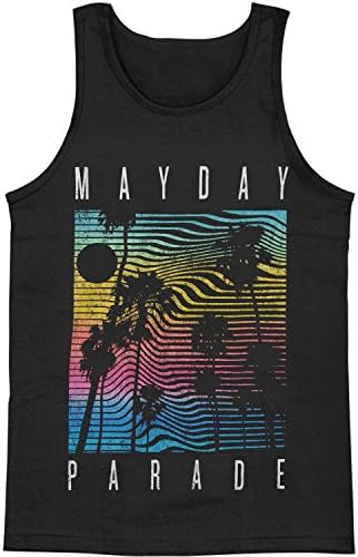 Mayday Parade Men's Miami Mens Tank Small Black