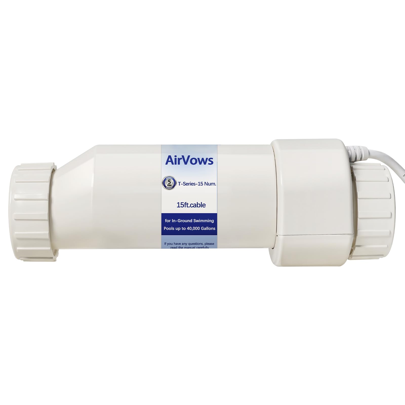 Photo 1 of Salt Cell T9 Series Compatible with Hayward T9 Cell,3 Years Customer Service,Cuts Chlorine Costs by 50%,Up to 25,000 Gallon Pools,Compatible with AquaRite,SwimPxxx,ProLogxx,AquaPlus (40,000Gallons)