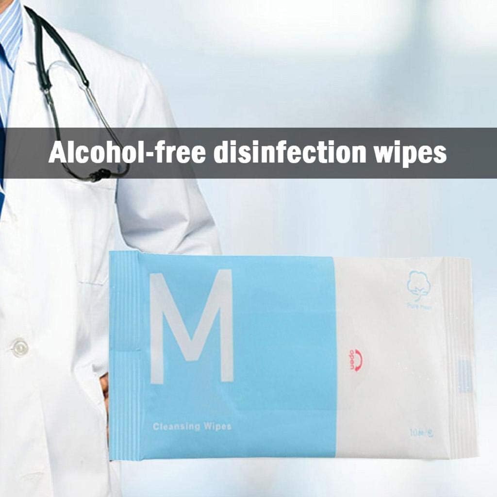 Wipes For Adults Antibacterial - Wet Wipe Tissue Clean Disinfecting Hand Health Natural Care Parents Choice 10 Wipes/Pack