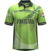 Pakistan 2025 Cricket Fan Jersey, Green - Large Size