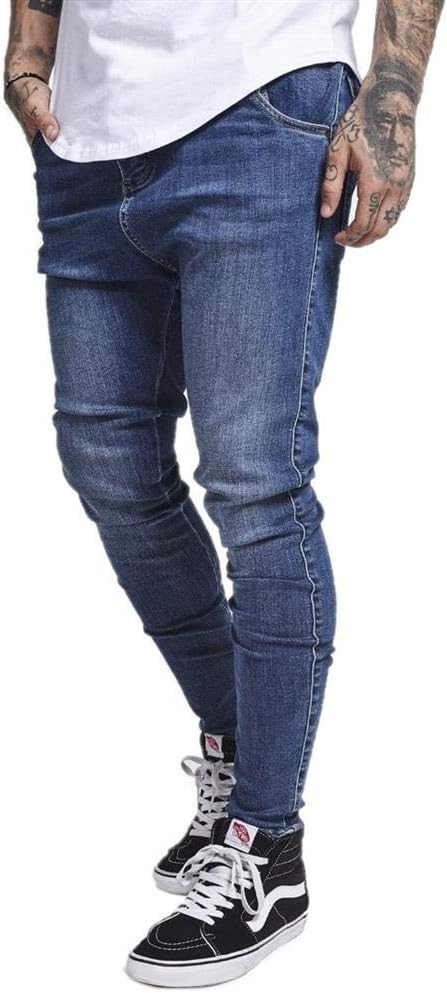 Men's Skinny Denim Jeans Midstone
