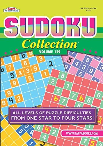Sudoku Collection Puzzle Book-Volume 129 Paperback – December 1, 2019