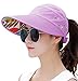 HINDAWI Sun Hats for Women Wide Brim Sun Hat UV Protection Caps Floppy Beach Packable Visor