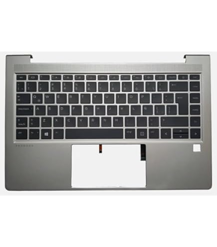HP Laptop シルバー 英語配列 英語 US キーボードを付けてみた HP Elitebook 830 G5 G6 シリーズ
