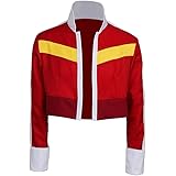 Amazon Com Anime Mens Red Jacket For Keith Cosplay Costume Coat Halloween Clothing