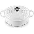 Le Creuset Enameled Cast Iron Signature Sauteuse Oven, 3.5 qt., White