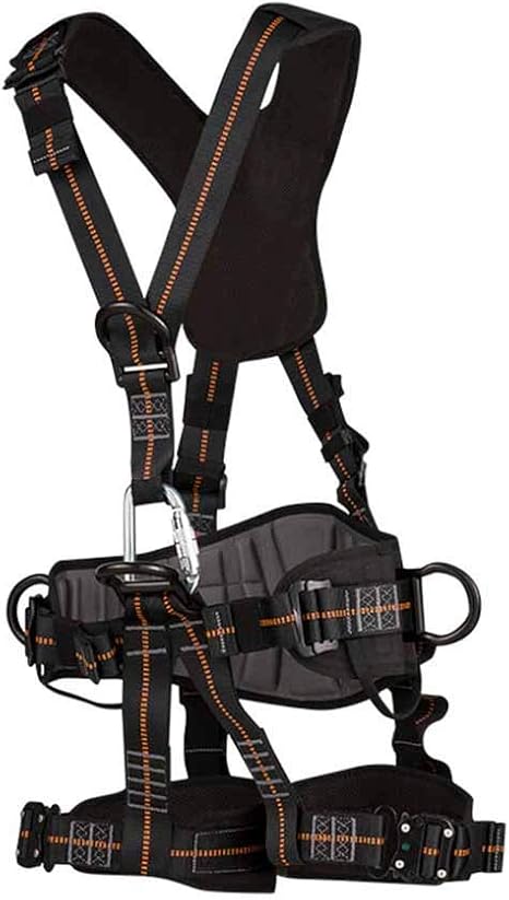 Amazon Co Jp 胴ベルト型安全帯 ロープ サポートベルト マルチロック 簡単に着脱可能 登山降下 建設工事 電力工事の外壁洗浄などの一般高所作業安全帯 安全落下全身保護キット 高所安全作業用ハーネス安全帯 ホーム キッチン