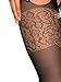 Sexy Black Lace Seamless See Through BBW Crochless Bodystocking Body Stockings