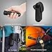 Evolva Future Technology Rechargeable Flashlight USB Mini Pocket Torch E9 Little Monster (1 pack - Black)