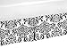 Queen Bed Skirt for Black and White Isabella Bedding Sets by Sweet Jojo Designs