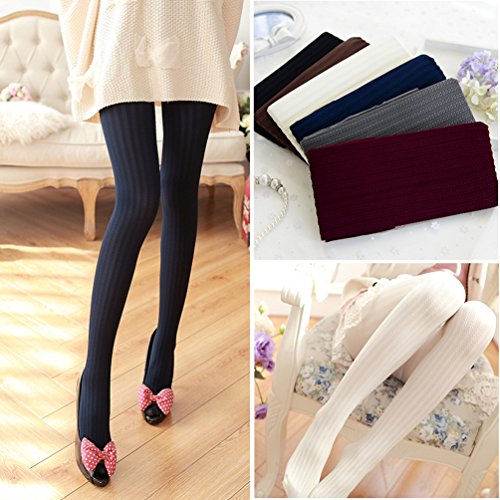 Eliffete Cream Legging Pantyhose Casual Socks Stockings Stretchy Tight for Women - Thumbnail 7