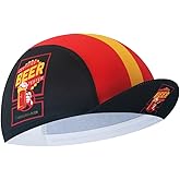 Bikingbros Beer Cycling Cap - Retro Cycling Hat-Under Helmet - Cycling Helmet Liner Breathable&Sweat Uptake