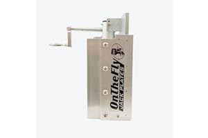 Adjustable Manual Boat Jack Plate – High Grade Marine Aluminum – Standard Unit - for up to 30hp Outboard Motors – by On The F