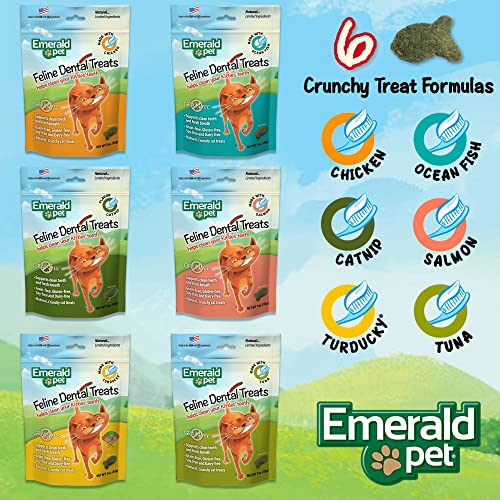 Feline Dental Treats — Tasty and Crunchy Cat Dental Treats Grain Free — Natural Dental Treats to