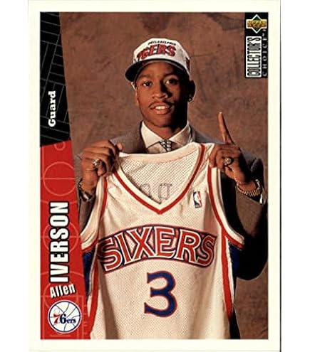 Amazon.com: 1996-97 Topps Basketball #171 Allen Iverson