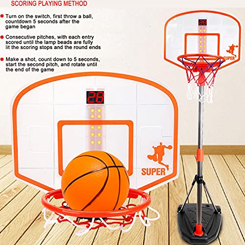 Liberty Imports Junior Electronic Basketball Hoop Stand Indoor