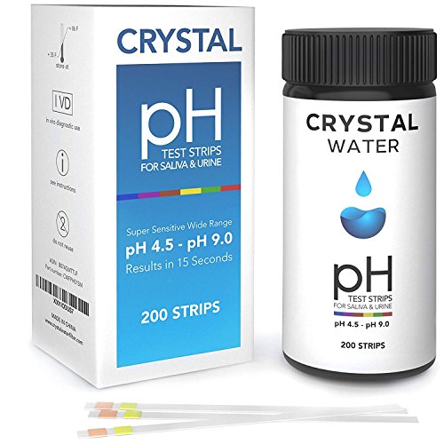 pH Test Strips for Urine and Saliva - pH Test Kit - Reagent Test strips for your Alkaline and Acid level Balance Your Bodies pH For Health and Diet 200ct PACK