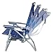 GCI Outdoor Waterside Big Surf Reclining Beach Chair with Side Table, Waikiki