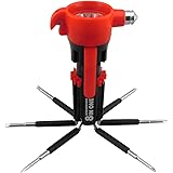 Kizad 8-IN-1 Multi Function Tool Incloud 2 Flashlights,Precision Screwdriver Set