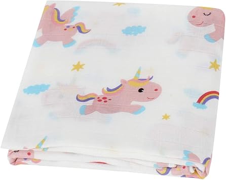 unicorn swaddle blanket
